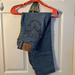 Levi’s ribcage straight ankle